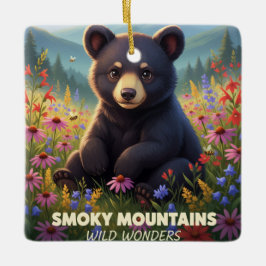 Gatlinburg Smokey Mountains Wild Wonders Keramikornament