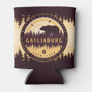 Gatlinburg Tennessee Bären Pine Trees Nature Dosenkühler
