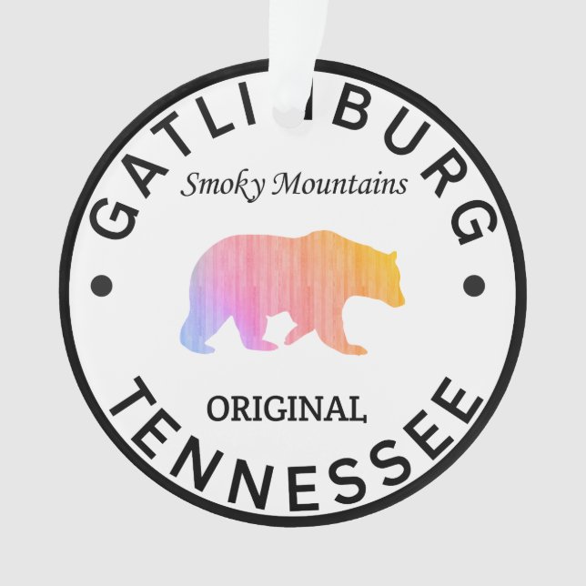 Gatlinburg Tennessee Great Smoky Mountains (devant)