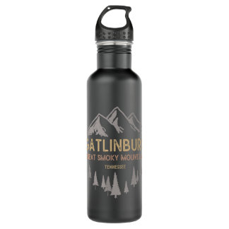 Gatlinburg Tennessee Große rauchige Berge Edelstahlflasche