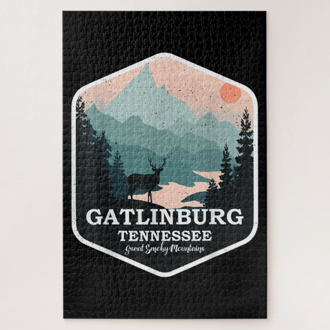 Gatlinburg Tennessee Große rauchige Berge Wandern (Vertikal)