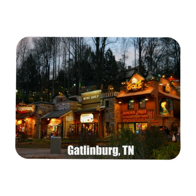 Gatlinburg, Tennessee Magnet (Horizontal)