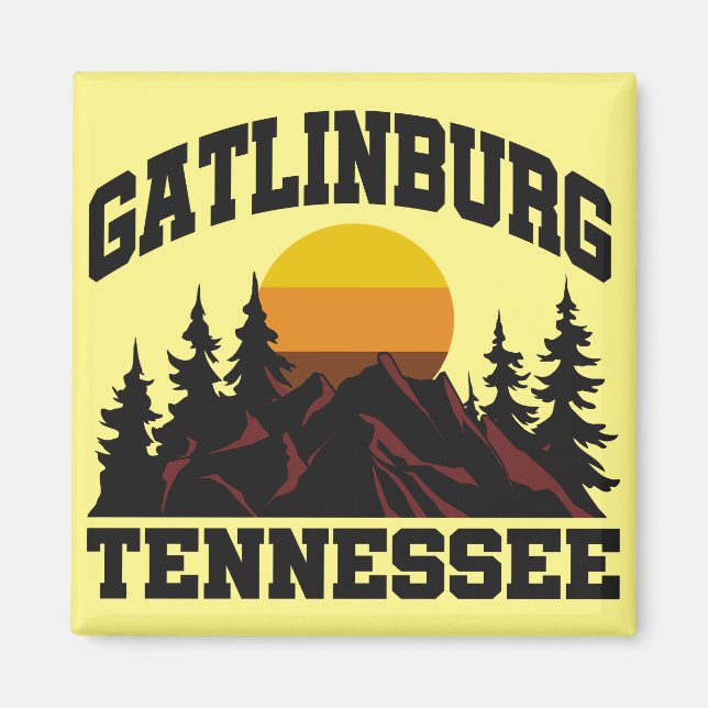 Gatlinburg, Tennessee Magnet (Vorne)