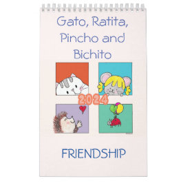 Gato, Ratita, Pincho and Bichito Kalender