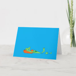 Gator a' Drift Card Karte