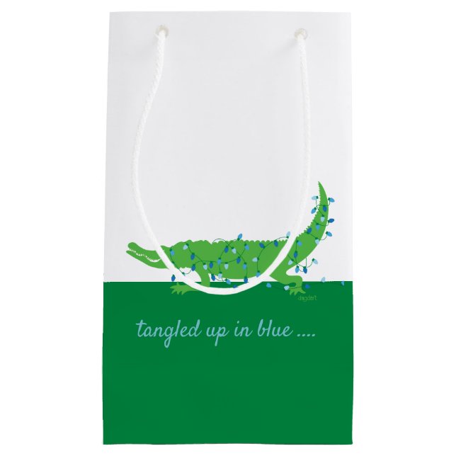 Gator Blues Kleine Glossbeutel Kleine Geschenktüte (Vorderseite)
