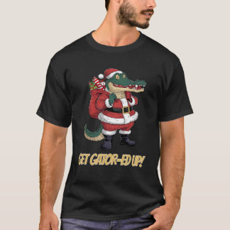 Gator Ed Up Alligator Weihnachten T-Shirt