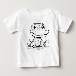 Gator Farbe es selbst Baby T-shirt