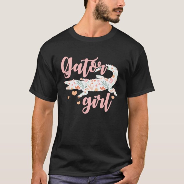 Gator Girl Alligator T-Shirt (Vorderseite)