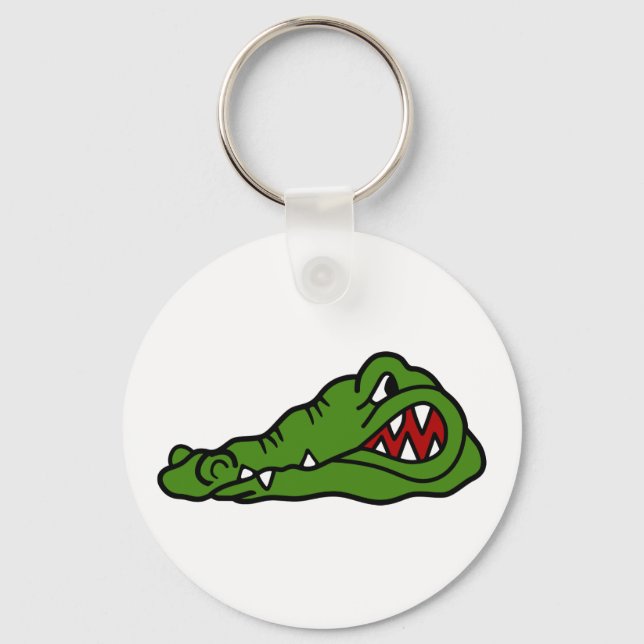 Gator Head Schlüsselanhänger (Vorderseite)