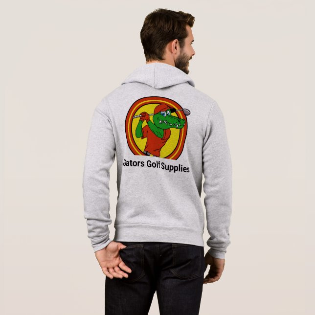 Gator Kapuzenpullover Hoodie (Schwarz voll)