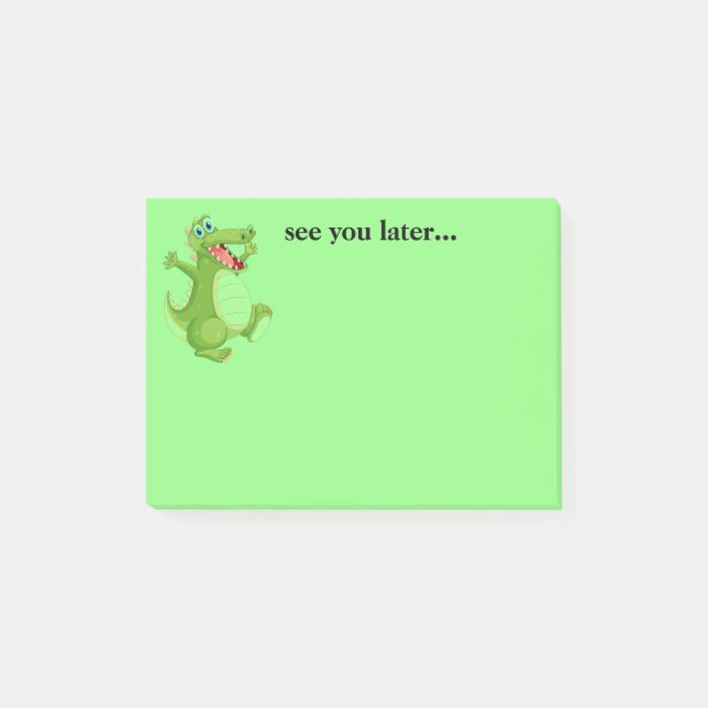 Gator Post-it-Notes Post-it Klebezettel (Vorderseite)