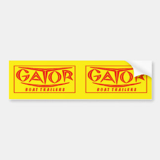 Gator Trailer Fender Sticker Autoaufkleber