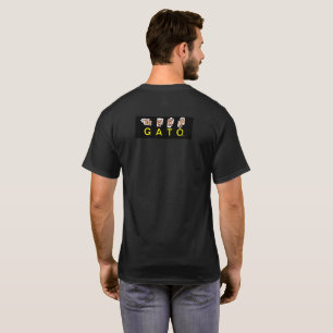 Gato's Watching4, T-shirt Cat Unisex Crewneck