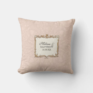 Gatsby Art Deco Jugendstil Imitate Golden Tulip Kissen