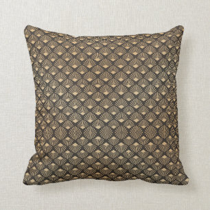 Gatsby Art Deco Lüfter Muster Luxus Kissen