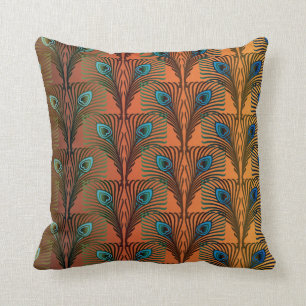 Gatsby Feathers Art Deko Design Kissen