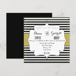 Gatsby Gold Wedding Suite - Preisverleihung Einladung