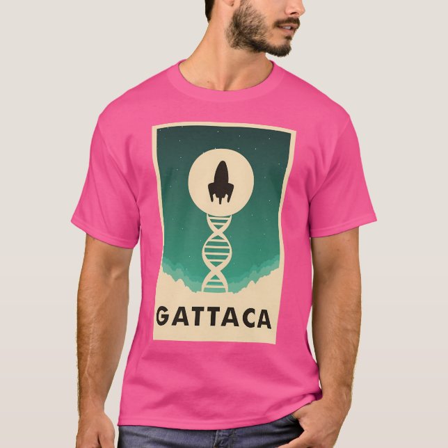 Gattaca Classic Poster T-Shirt (Vorderseite)