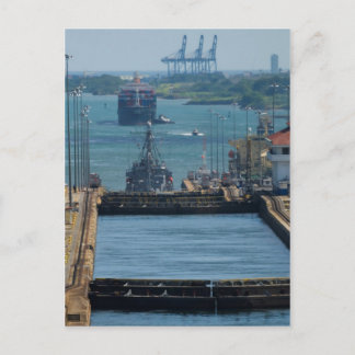 Gatun Locks 8 Postkarte