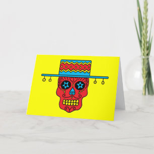 Gaucho Sugar Skull Karte