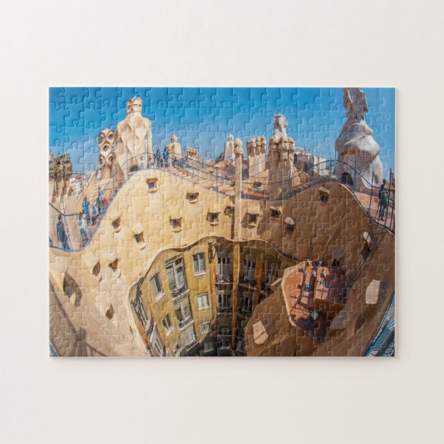 Gaudi Architektur Barcelona. (Horizontal)