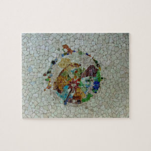 Gaudi Mosaik-Blume