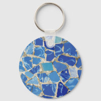 Gaudi Mosaik mit einer Öl-Touch