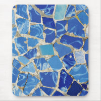 Gaudi Mosaiken mit einer Öl-Touch