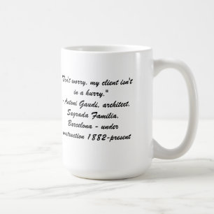 Gaudi - Sagrada Familia, tasse de Barcelone