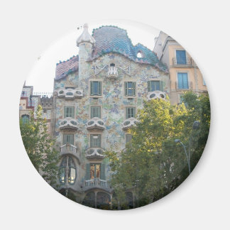 Gaudi Style Haus in Barcelona Magnet