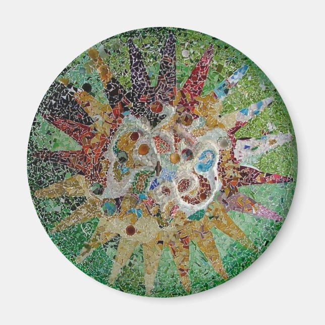 Gaudi Tiles Magnet (Vorne)