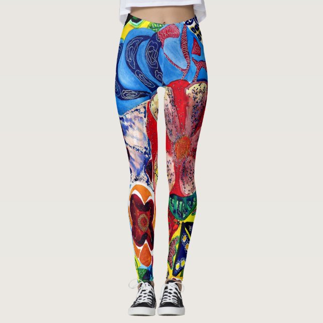 Gaudi Watercolour. Leggings (Vorderseite)