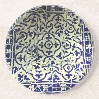 Gaudis Park Guell Mosaik-Fliesen Barcelona Untersetzer