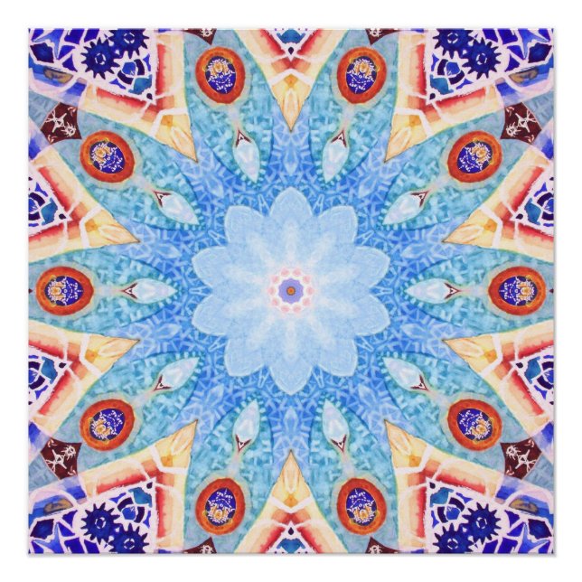 Gaudis Tile. Poster (Vorderseite)