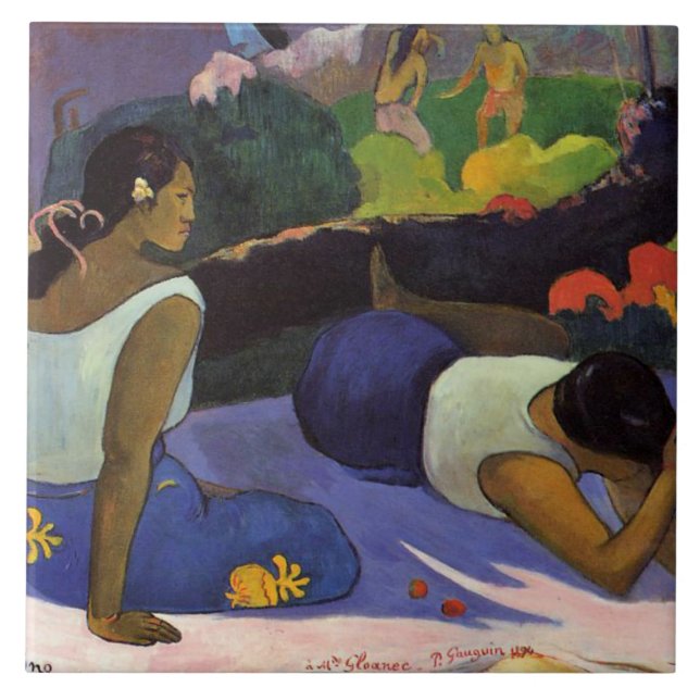 Gauguin - Arearea Fliese (Vorderseite)