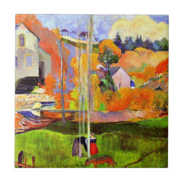 Gauguin - Eine bretonische Landschaft - David's Mi Fliese