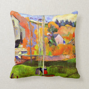 Gauguin - Eine bretonische Landschaft - David's Mi Kissen