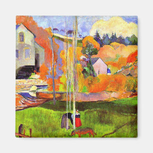 Gauguin - Eine bretonische Landschaft - Davids Müh Magnet
