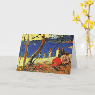 Gauguin - Eine Meeresküste Karte