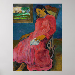 Gauguin - Faaturuma (Melancholisch) 1891 Poster