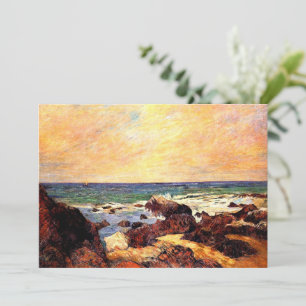 Gauguin - Felsen und Meer, feine Kunst,