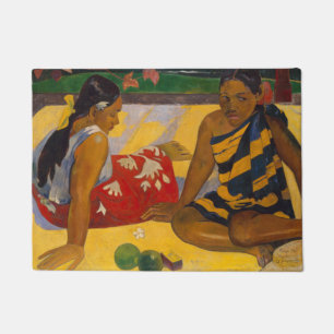 Gauguin Französisch-Polynesien Tahiti Frauen Maler Fußmatte