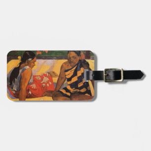 Gauguin Französisch Polynesien Tahiti Frauen Maler Gepäckanhänger