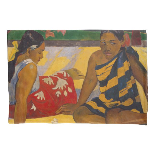 Gauguin Französisch Polynesien Tahiti Frauen Maler Kissenbezug (Vorderseite)