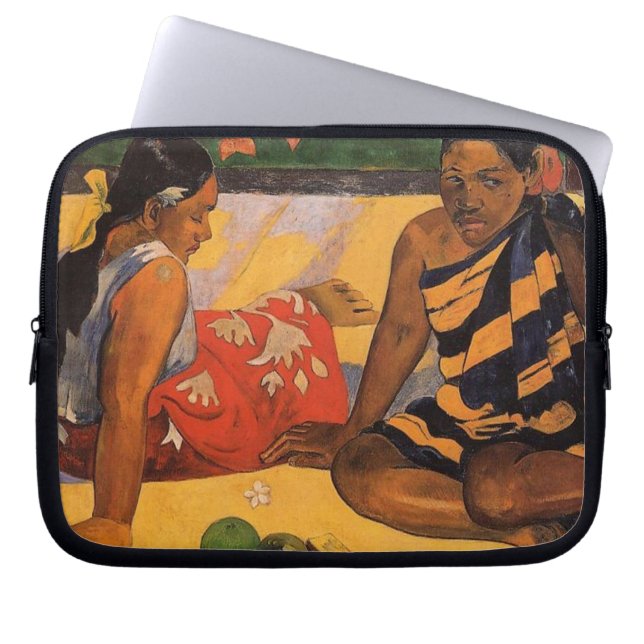 Gauguin Französisch Polynesien Tahiti Frauen Maler Laptopschutzhülle (Vorderseite)