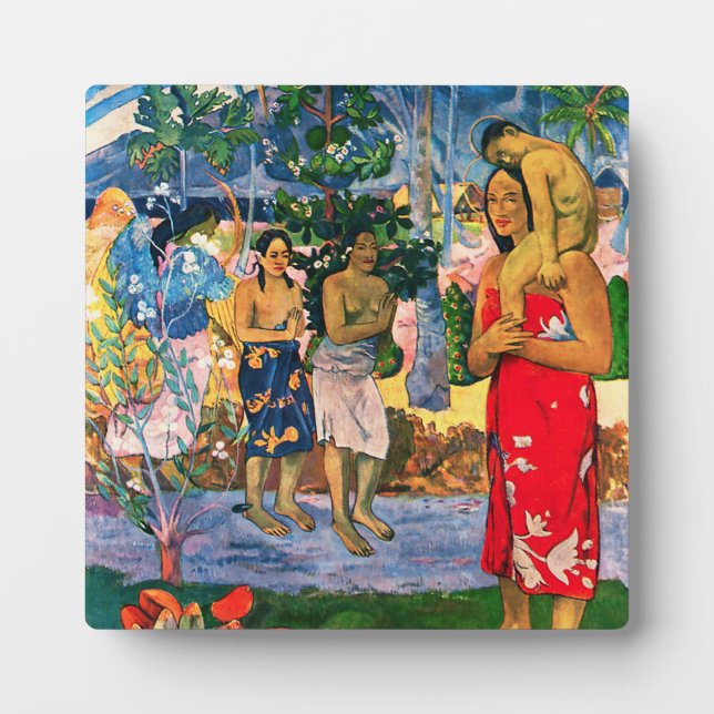 Gauguin Ia Orana Fotoplatte (Vorderseite)
