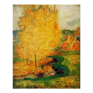 Gauguin - Im Herbst, Poster