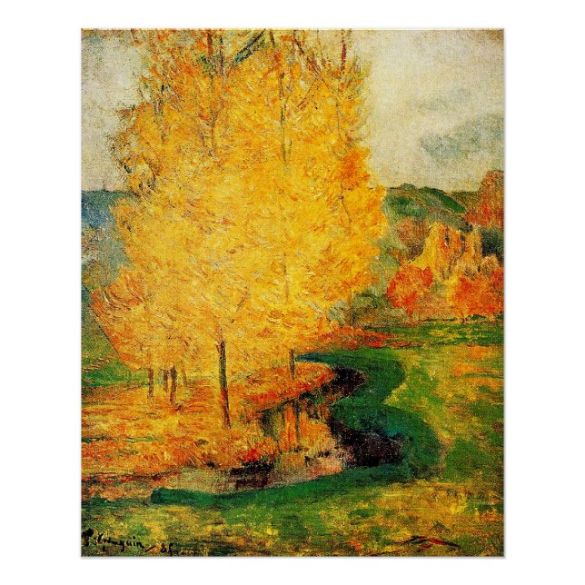 Gauguin - Im Herbst, Poster (Vorderseite)