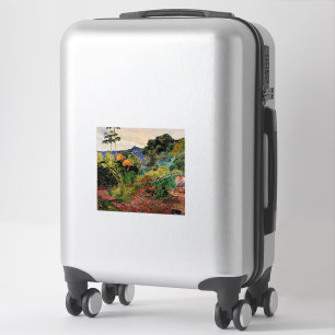 Gauguin - Martinique Landschaft Aufkleber